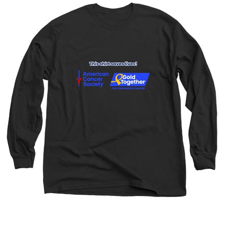 Gold Together, a Black Classic Long Sleeve Tee