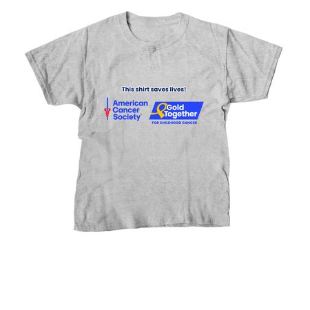 Gold Together, a Sport Grey Youth Unisex Tee