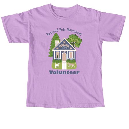 RPM Volunteer&nbsp;, a Neon Violet Comfort Colors Unisex Tee