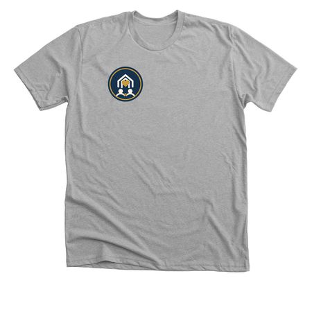 Support That Stays, a Athletic Heather Premium Unisex Tee