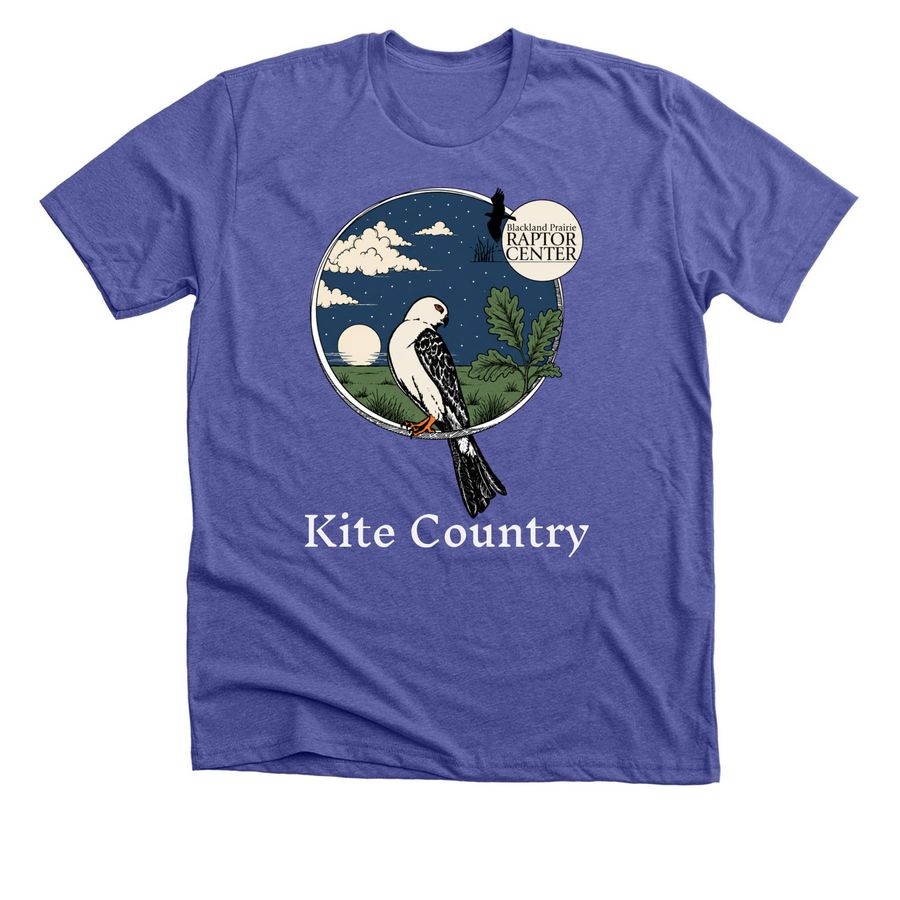 Kite Country, a Heather Lapis Premium Unisex Tee