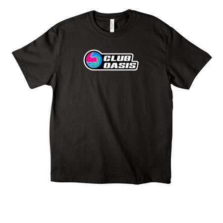 V1 TEAM TEE, a Black Unisex Heavyweight Tee