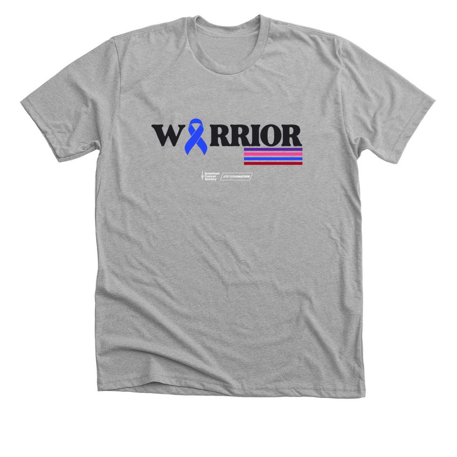 Determination Warrior, a Athletic Heather Premium Unisex Tee