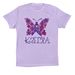 Keira, a Dark Lavender Premium Cotton Tee