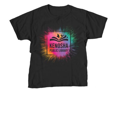 KPL Color Splash, a Black Youth Unisex Tee
