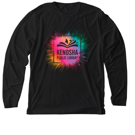 KPL Color Splash, a Solid Black Blend Premium Long Sleeve Tee