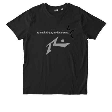 Shifty-rides R Dot Tee, a Black Stanley/Stella Unisex Rocker Tee