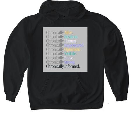 Cure for Confusion, a Black Gildan Softstyle Pullover Hoodie