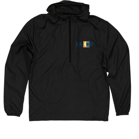 1/2 Zip Jacket, a Black Quarter-Zip Windbreaker