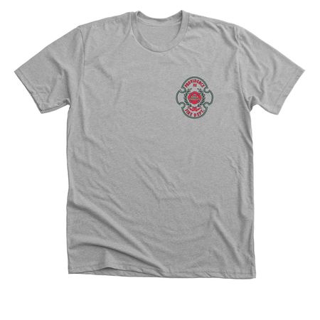 "Beer Run", a Athletic Heather Premium Unisex Tee