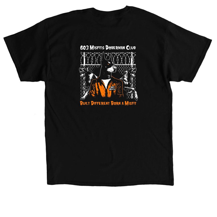 Born a misfit, a Black Classic Unisex Tee
