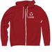 Zip Up Hoodie, a Red Zip Up Hoodie