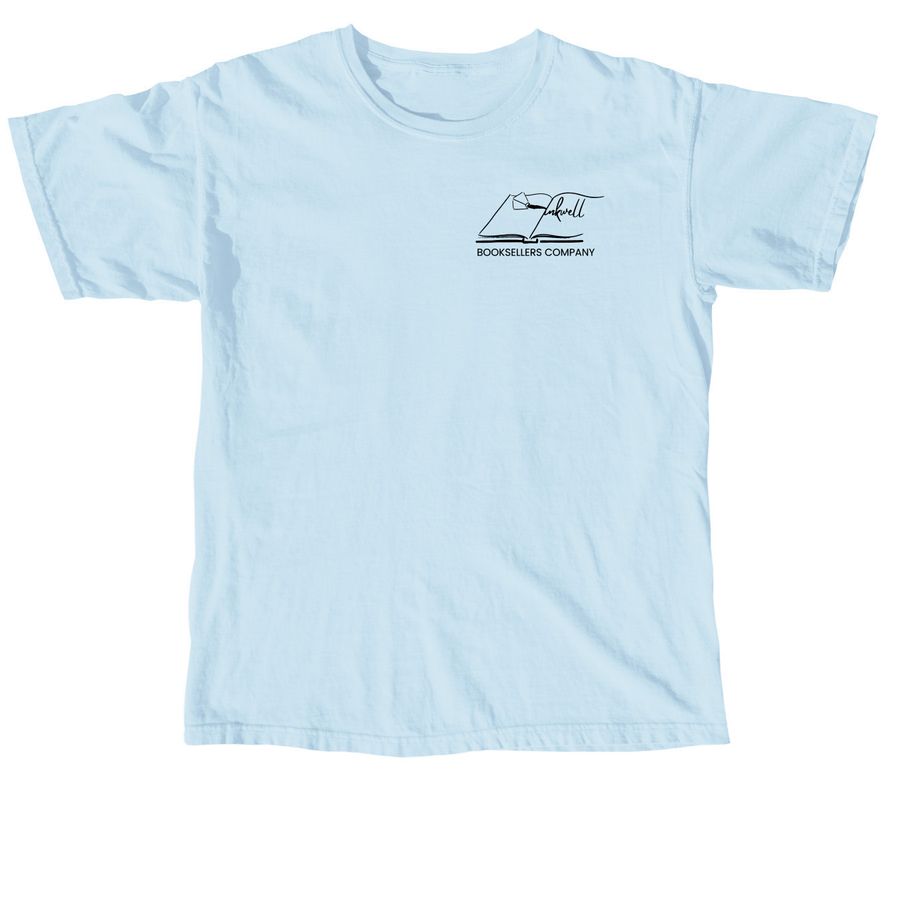 Inkwell Booksellers Company, a Chambray Comfort Colors Unisex Tee