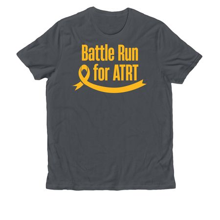 Battle Run for ATRT, a Terrain Grey Allmade Organic Cotton Unisex Tee