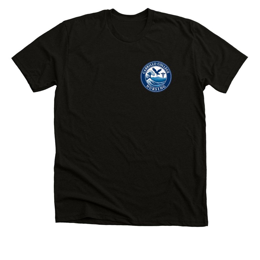 Cabrillo Nursing, a Solid Black Blend Premium Unisex Tee