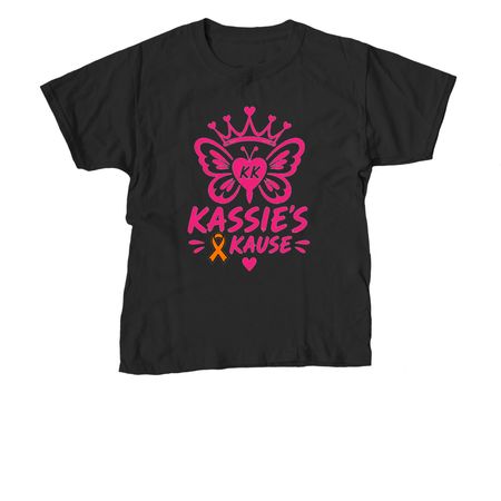Kassie?s Kause&nbsp;, a Black Youth Unisex Tee