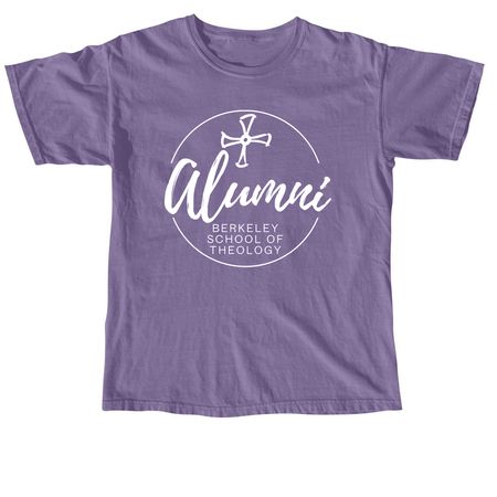 BST Alumni Tops, a Grape Comfort Colors Unisex Tee