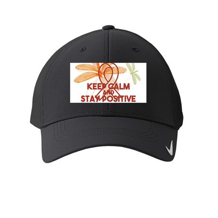 Stay Motivated&nbsp;, a Anthracite Printed Nike Dri-FIT Legacy Performance Cap