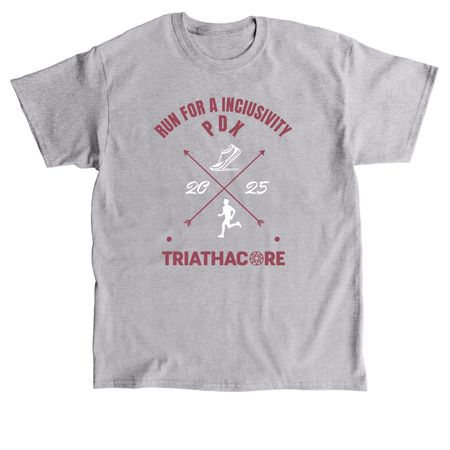 Run for inclusivity&nbsp;, a Sport Grey Classic Unisex Tee