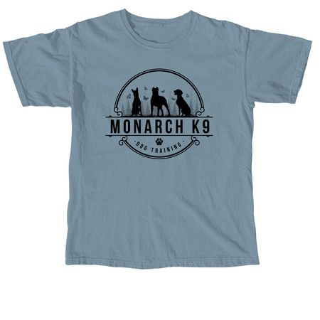 Monarch K9 Spring, a Ice Blue Comfort Colors Unisex Tee