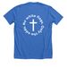 Brent?s ALS Brigade Shirt Campaign!, a Heather True Royal Premium Unisex Tee (back-view)