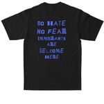 ICE OUT, a Black Max Heavyweight Tee (back-view)