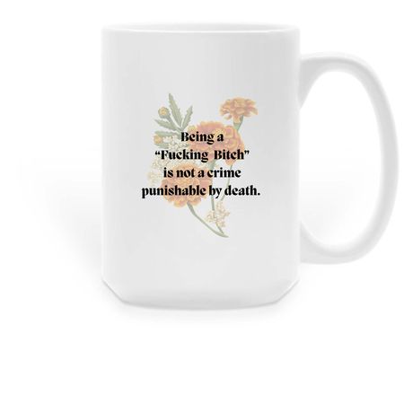 Bitch Mug&nbsp;, a White Large Coffee Mug