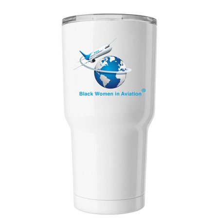 BWIA Tumbler, a White Insulated Tumbler