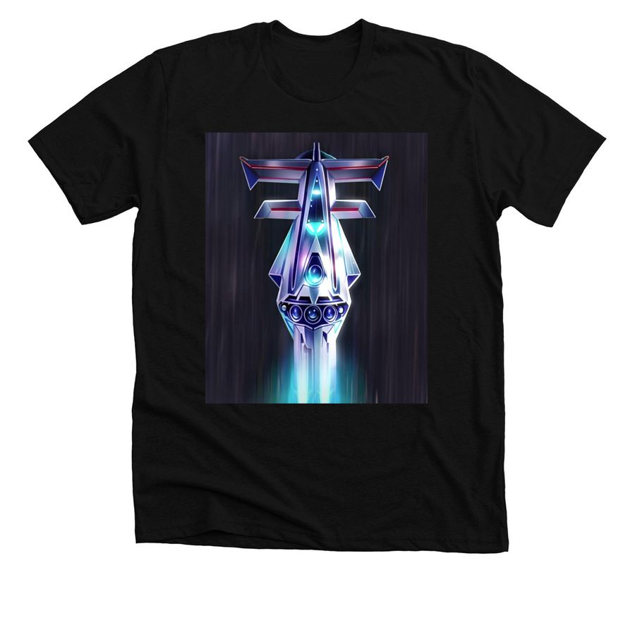Fantom Force Mothership, a Solid Black Blend Premium Unisex Tee