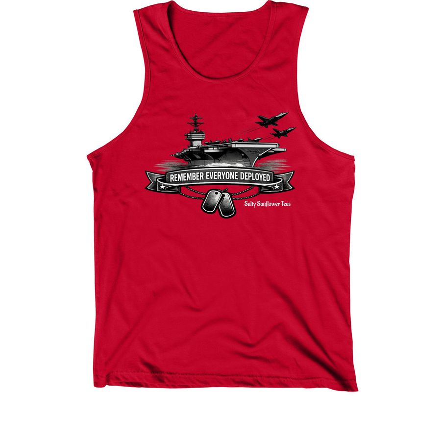 Until They?re Home - RED Friday, a Red Premium Cotton Tank
