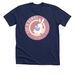 Luv-N-Bunns book logo, a Solid Navy Blend Premium Unisex Tee