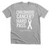 Hard pass., a Athletic Heather Premium Unisex Tee
