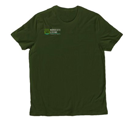 Save the Whales, a Herb Green Allmade Organic Cotton Unisex Tee