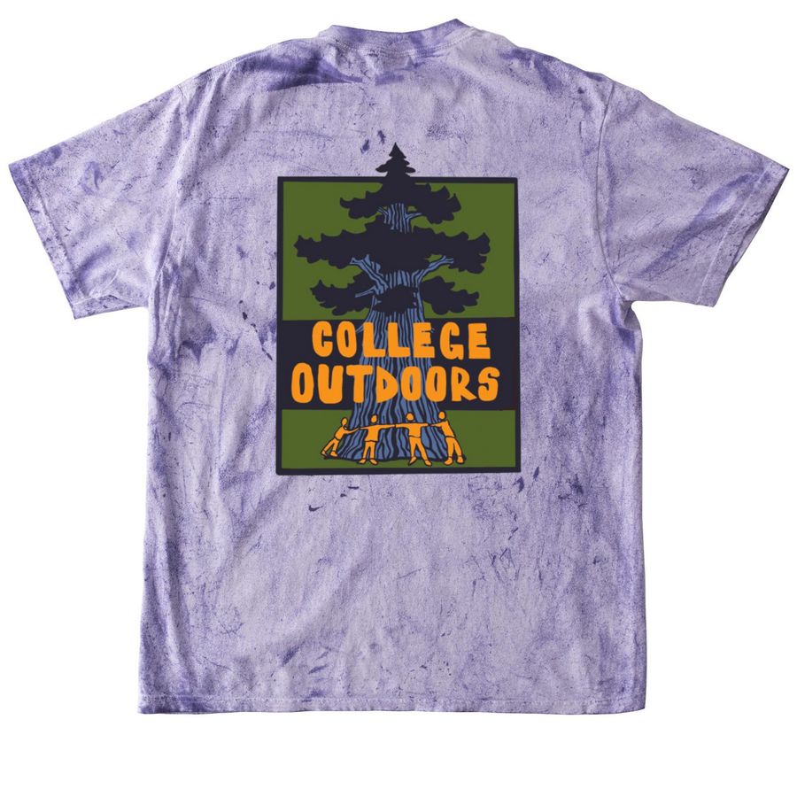 College Outdoors Sequoia Tops, a Amethyst Comfort Colors Colorblast Tee