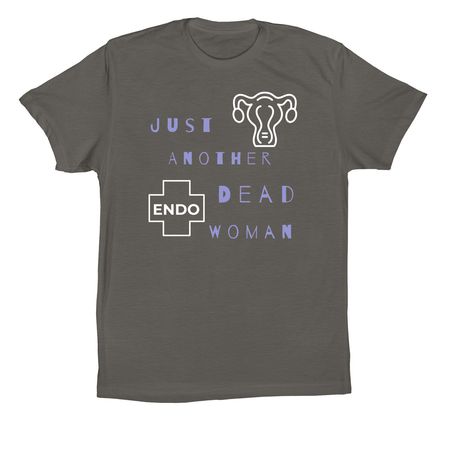 Just Another Dead Woman-Endo, a Asphalt Premium Cotton Tee