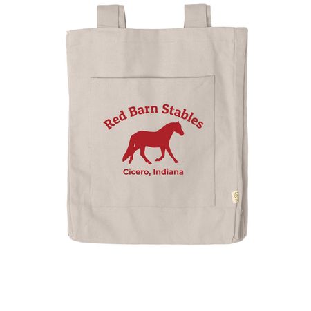 Red Barn Stables Tote Bag, a Pumice Reclaimist Everywhere Tote Bag
