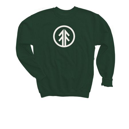 Youth T-Shirts & Sweatshirts, a Forest Green Youth Crewneck Sweatshirt