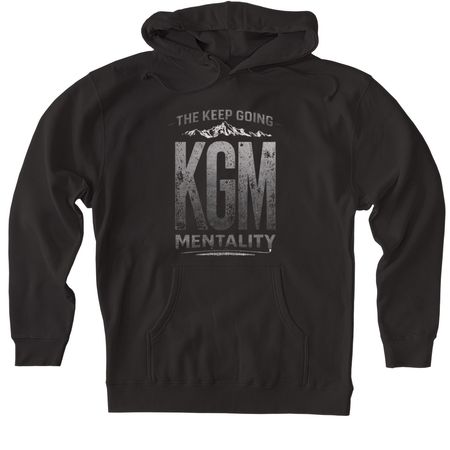 KGM 2026&nbsp;, a Black Heavyweight Pullover Hoodie