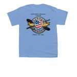 2026 Youth Chapter T's, a Carolina Blue Youth Unisex Tee (back-view)