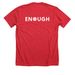 PROTECT KIDS NOT GUNS, a Heather Red Premium Unisex Tee (back-view)