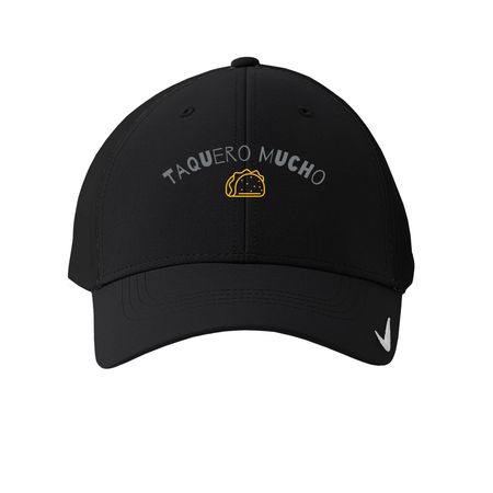 Taquero Mucho Valentine's Day Hat, a Black Printed Nike Dri-FIT Legacy Performance Cap