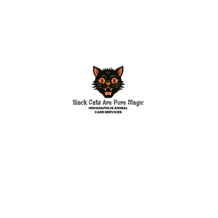 Black Cats Are Pure Magic - Sticker, a White Kiss Cut Sticker