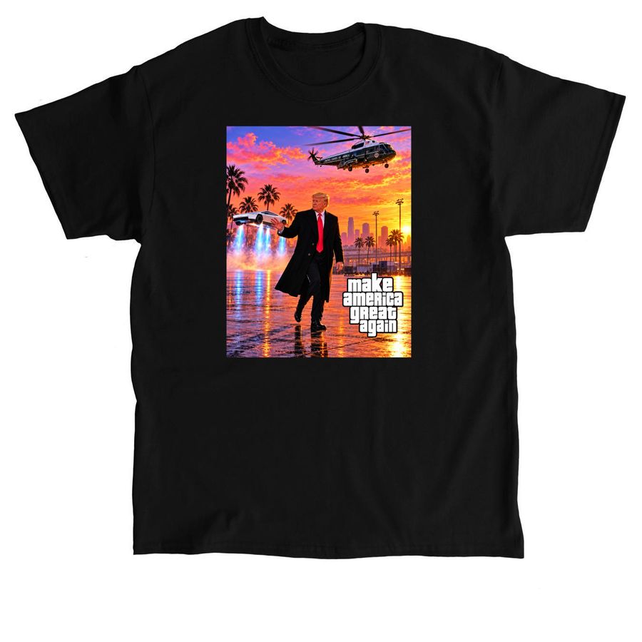 Make America Great Again Flying Cars Before G, a Black Classic Unisex Tee