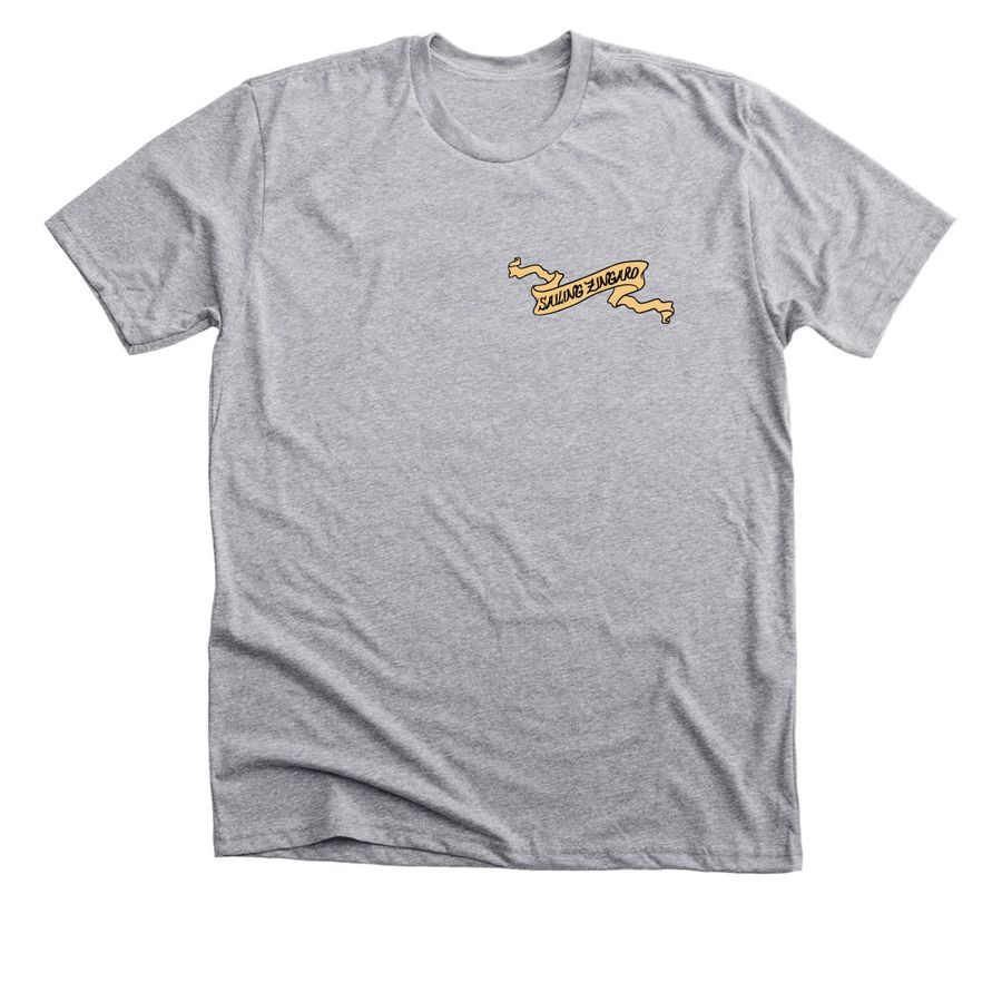 The Sea Monster, a Athletic Heather Premium Unisex Tee