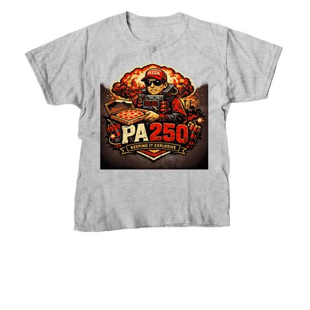 PA 250: Erie Has a Slice of History, a Sport Grey Youth Unisex Tee