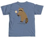 No Hard Feelings Tees + Sweats, a Blue Jean Comfort Colors Unisex Tee (back-view)