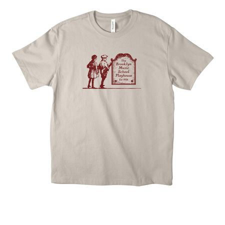 Playhouse Centennial Natural White / Red, a Dust Unisex Heavyweight Tee