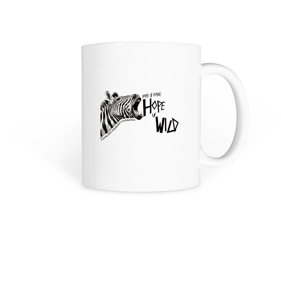Hope is RARE. Hope is WILD.&nbsp;, a White Coffee Mug