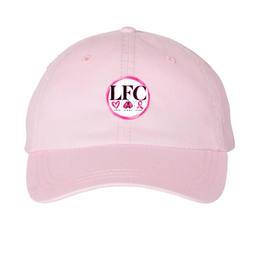 The LFC Collection, by Lisa, a Pink Printed Pigment Dye Baseball Cap