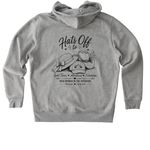 2026 OH WITO Shirts!, a Heather Grey Stanley/Stella Unisex Cultivator 2.0 Zip Up Pullover Hoodie (back-view)
